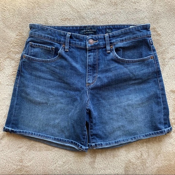 Lucky Brand Pants - Lucky Brand Roll Up Denim Mom Shorts, Sz 10, EUC